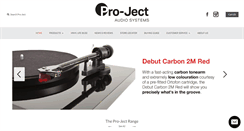 Desktop Screenshot of projectaudio.com.au